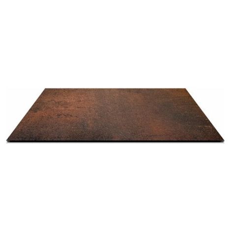 L'Arcolaio Piano HPL 70x70 Corten Climb Ruggine 10mm Made in Italy (1/4)