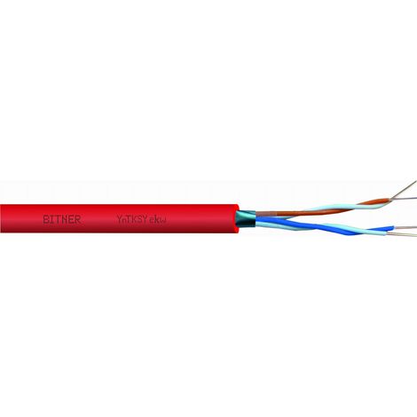 Cavo per telecomunicazioni YnTKSYekw 2x2x0.8 TN0102 classe Eca /100m/