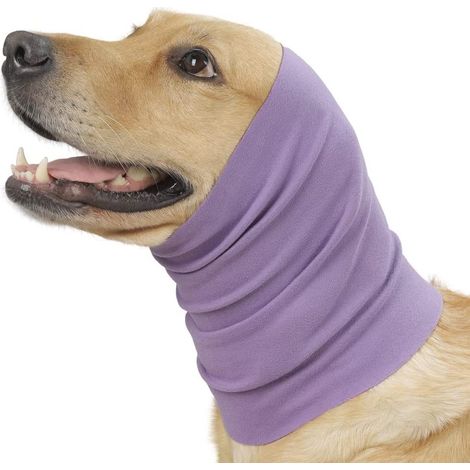 Casque anti-bruit pour chien, réducteur d'anxiété, foulard sonore pour animal, protection auditive apaisante. (1/5)