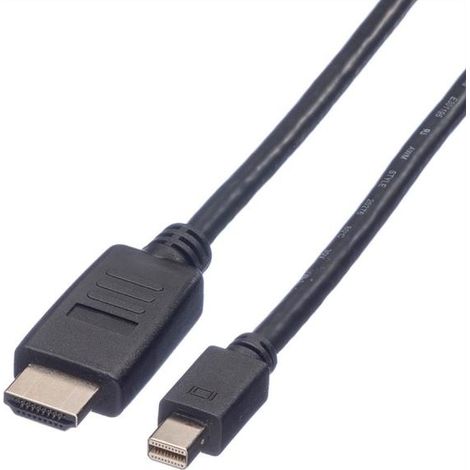 Cavo Mini DisplayPort Value, Mini DP-HDTV, M/M, 3 m, 11.99.5792 (1/3)