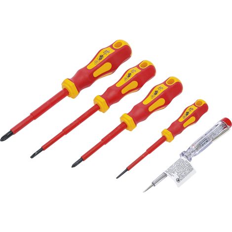 Schraubendrehersatz bgs diy 5 teile zweikomponent VDE (1/2)