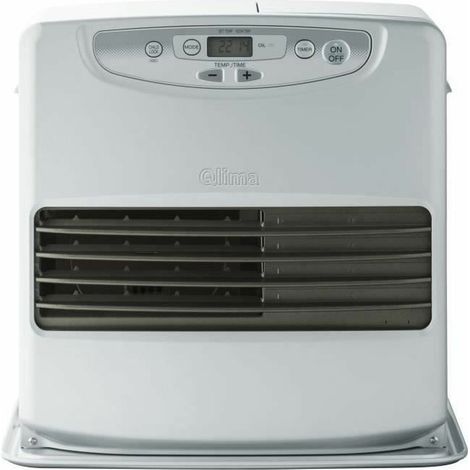 QLIMA SRE7037C 3700 Watt Elektronischer Petroleumofen - SAVE-Modus - CO²-Detektor - Kipp-Sicherheit - Programmierbar - NF