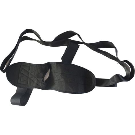 Beinrehabilitationsgürtel. Schmerzlinderung bei Plantarfasziitis, Achillessehnenentzündung, Schienbeinkantensyndrom sowie Fuß- und Sprunggelenksbeschwerden. (1/5)