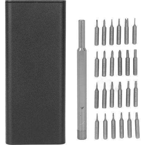 Tournevis Magnétique 24 en 1 Multifonction pour Réparation Montres, Caméras et Horloges (1/5)