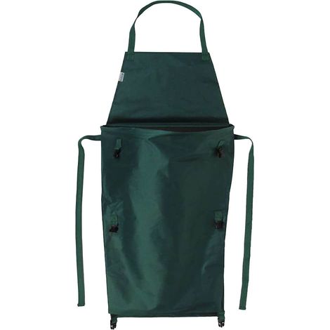 Nature Garten-Schürze mit faltbarer Tasche 130x55 cm grün (1/5)
