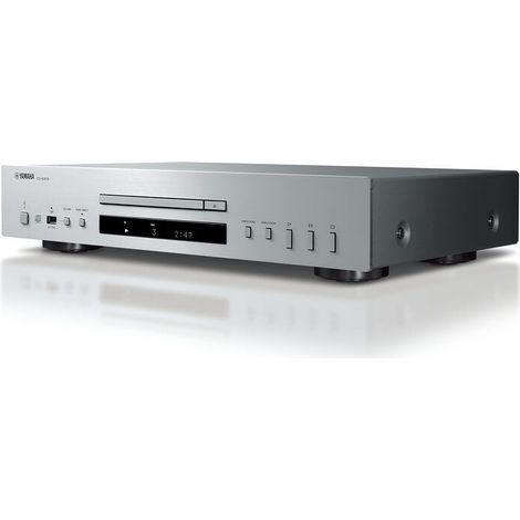 Yamaha Lettore CD-S303SI Micro Hi Fi con CD, Radio Colore Argento (1/3)