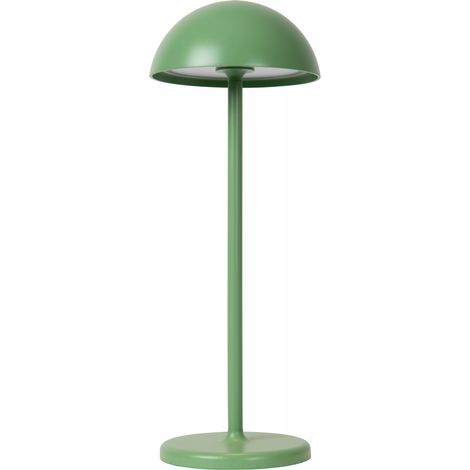 Lampada tavolo esterna verde a batteria LED Lucide (1/5)