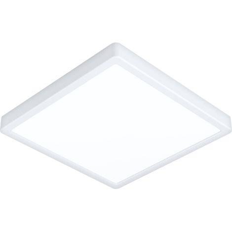 Plafonnier LED Fueva 6, lampe de plafond carrée, éclairage de bureau (1/5)