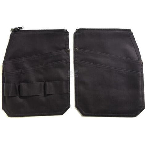 Satz Aufnähtaschen Hessle Trendy schwarz (links & rechts) HYDROWEAR 0410003 (1/2)