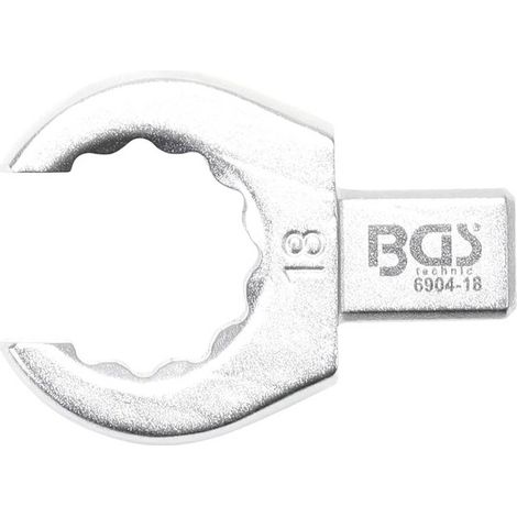 Clé Annulaire Ouverte 18 mm - Empreinte 9 x 12 mm - Acier Résistant - Précision et Durabilité, Zones Difficiles - D-Work (1/5)