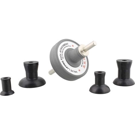 Lapeador De Valvulas Esmerilador Para Taladro Con Adaptadores 20, 30, 35, 45 Mm (1/4)