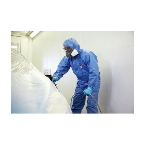Combinaison de protection 3M, L en Tissu SMS Bleu ( Prix pour 1 )