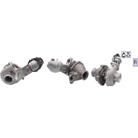 Turbocompresseur, suralimentation TMI PA7861372 CHEVROLET 55566448 55570748