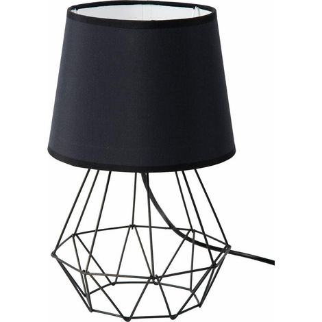 Lampada da tavolo Diamond, nera (1/5)
