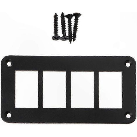 3/4/6-Wege-Schalterträgerplatte aus Aluminium für ARB Carling Narva Bootsauto (1/5)