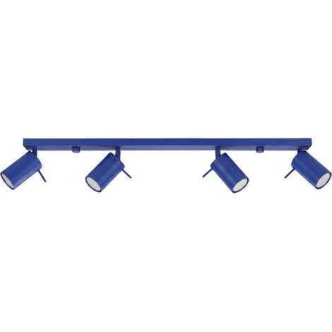 Deckenleuchten RING Ultramarin 4xGU10 80cm Stahl Sollux (1/5)