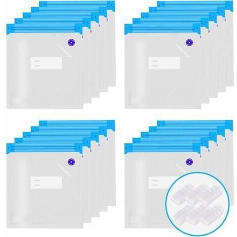 Pr 20 PCS Reusable Vacuum Bags Preservation Bags Food Vacuum Bags Freezer Bag Storage Bag for Fruit Vegetables Meat Fish Bread with Sealing Clip 30x34cm (1/5)