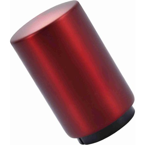 Automatischer magnetischer Flaschenöffner aus Edelstahl, Drucköffnungswerkzeug für Bierflaschen, Gläser und andere Getränke, rot. (1/5)