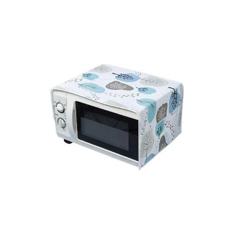 Housse Pour Four Micro-ondes - Imperméable Anti-poussière Avec Poche Latérale - Motif Forêt - 1 Pièce