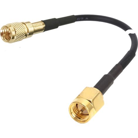 Microdot-Beschleunigungsmesserkabel – SMA-Stecker RG174 1 m