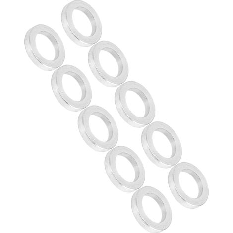 Entretoise cylindrique en alliage d'aluminium, joint d'étanchéité, accessoires de support d'intervalle, diamètre extérieur 6 mm, longueur 1 mm (1/5)