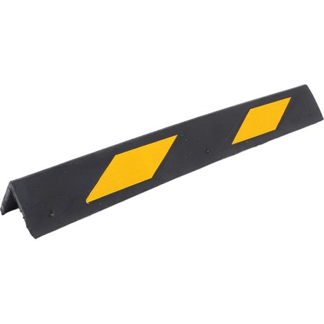 Protection murale de garage en caoutchouc avec bandes (1/5)