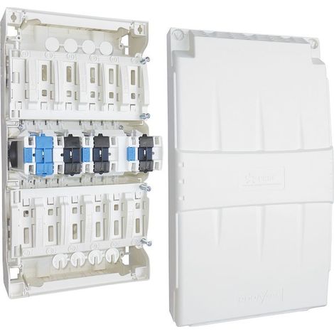 Michaud – Distributeur de niveau 200A 6 départs CPF – Intensité 200A – Indice de protection IPXXB – Résistance chocs IK10 – Installation sécurisée