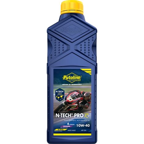Huile moteur synthétique Putoline N-Tech Pro R+ 10W40 4T 1L (1/2)
