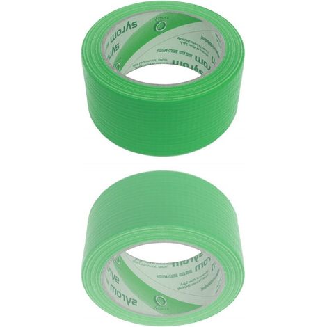 Trade Shop - 50 MM X 25 M GRÜNES STRAPAZIERFÄHIGES SEGELTUCHBAND VERSCHLIESST REPARATURPACKUNGEN -