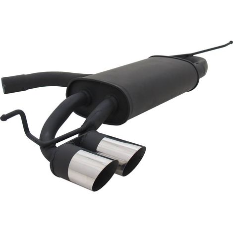 Silencieux Echappement VW Golf 6 08/12 - 2 x 76mm MS-Design-13834868