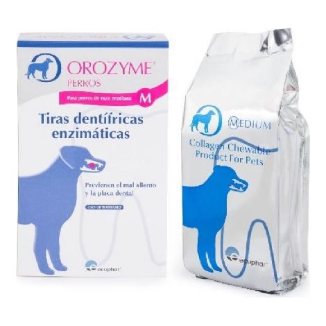Ecuphar OROZYME Tiras Dentífricas Enzimáticas, Mal aliento y