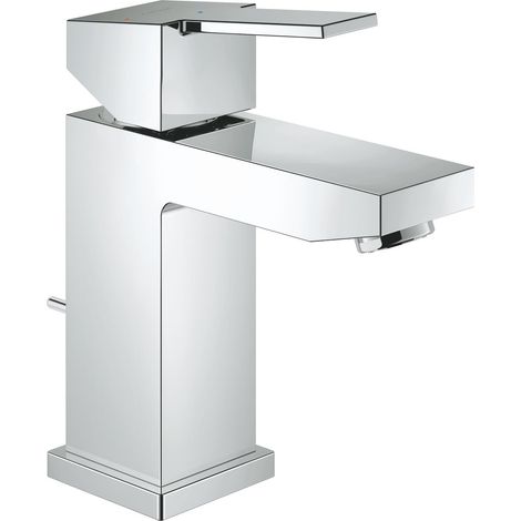 Grohe Sail Cube Waschtischarmatur 23435000 chrom, S-Size, mit Ablaufgarnitur (1/3)