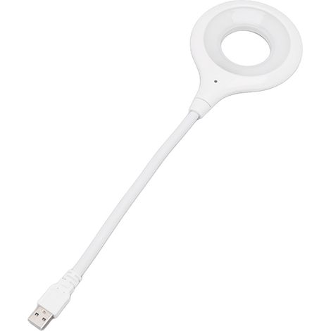 (Mini veilleuse de chevet à commande vocale avec port USB, lampe LED intelligente à commande vocale) (1/5)