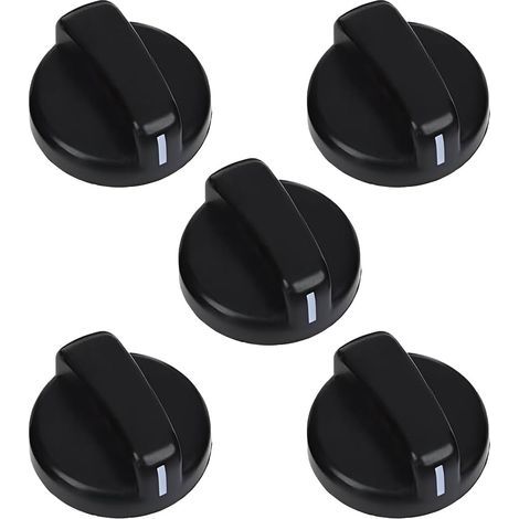 CSPARKV 5 Pièces Bouton de Commande Universel, Bouton Cuisinière, Boutons de Cuisinière à Gaz, Bouton pour Réchaud à Gaz, Accessoires de Rechange pour Cuisinière à Gaz. (1/5)