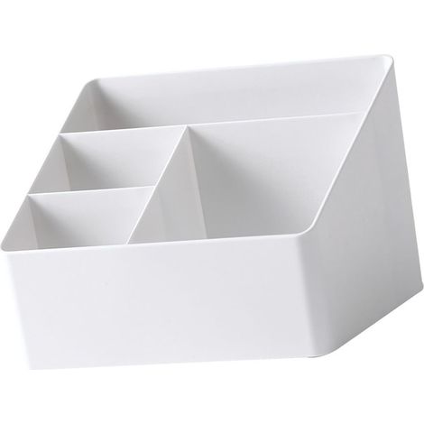 Cosmetic Storage Box, Makeup Organizer, Desk Organizer with Multiple Compartments, Ideal for Office Supplies, Jewelry, Corner Items, etc. (1/5)