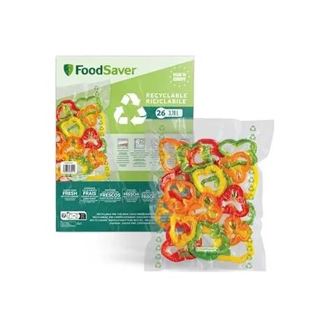 Foodsaver FSBE3202X01 bolsas para vacío 3,87L transparentes