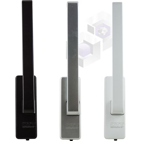 beschlagswelt Ott GU 34225 Drehgriff Dirigent mit Aussperrsicherung 30152 rechts EV1 silber K-20179-00-R-1 (1/5)