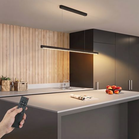 Pendelleuchte mit Fernbedienung und Speicherfunktion, Dimmbar mit einstellbaren Farbtemperaturen (1/5)