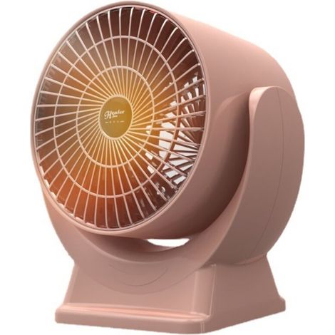 Mini Radiateur 800 W, Mini Radiateur Soufflant à Économie dÉnergie avec Chauffage Rapide de , Chauffage dAppoint Economique Silencieux, Petit Chauffage dAppoint avec Thermostat Bureau-rose (1/2)