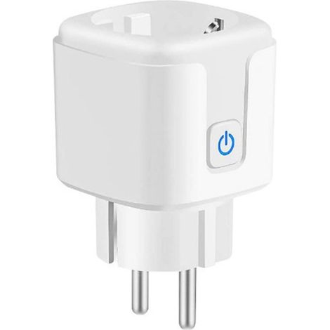 Prise intelligente wifi 16a norme ue commande distance application programmateur horaire domestique (1/5)