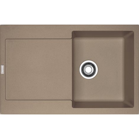 Franke Maris MRG 611-78. Tipo di lavello: Lavello montato su piano, Forma del lavandino: Rettangolare, Materiale del lavandino: Fragranito. Larghezza: 780 mm, Profondi... - MRG611OYSTER - 114.0490.279
