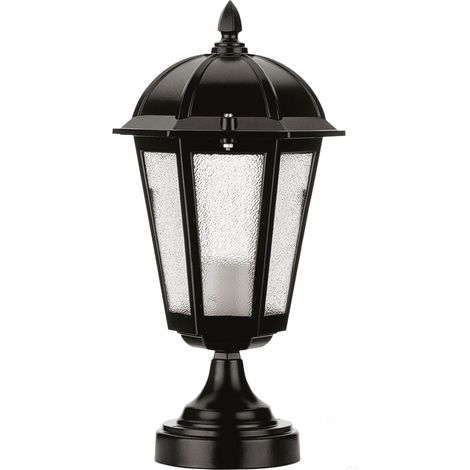 Borne classique BAMBO IP43 E27 70W 360mm Noir (1/2)