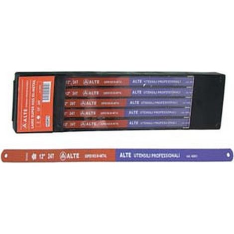 10PZ LAMA PER ARCHETTO SUPER-HSS BIMETAL PROFESSIONALE