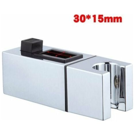 Support de douche tige de douche siège élévateur siège fixe accessoires de douche accessoires de salle de bain support de douche (tube carré 30 15mm (1/5)