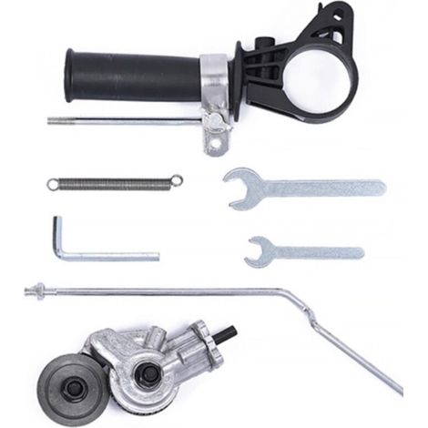 Elektrische Blechschere für Akkuschrauber, Handbohrmaschine, Blechknabber, Aufsatz zum Schneiden von Eisen, Weißblech, Stahl, Kupfer, Aluminium