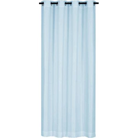 Einteilige Terrassenvorhänge - Wasserdichte, halbtransparente Terrassenvorhänge, Innen- und Außenvorhänge für Pavillon, Pergola, Balkon, Pool, Spa (blau) (1/5)