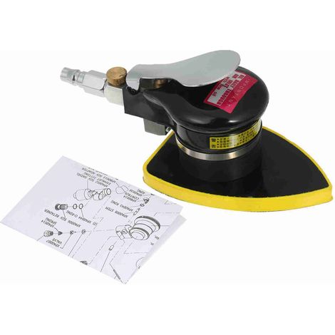 [JAMAIS UTILISÉ]Ponceuse pneumatique silencieuse pour petits travaux de précision, avec poignée en caoutchouc confortable (1/4)