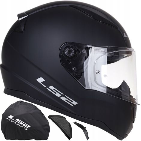 Casco integrale LS2 FF353 RAPID II NERO OPACO SOLID ECE 22.06