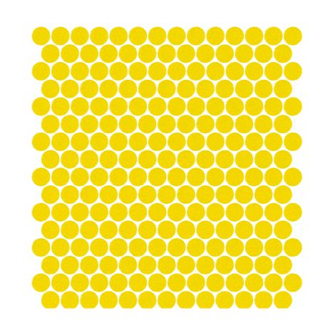 Mosaïque pâte de verre UNICOLOR ROND Ø2.3cm - - Boîte de 1 m2voir nuancier, beaucoup de couleurs sont disponibles)