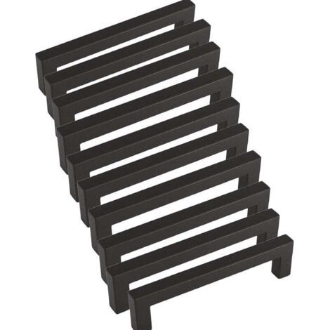 10pcs Poignée de Meuble Cuisine Noir Poignée Cuisine 128mm Poignée meuble Noir en Acier Inoxydable Pour Cuisine Porte d'armoire (1/4)